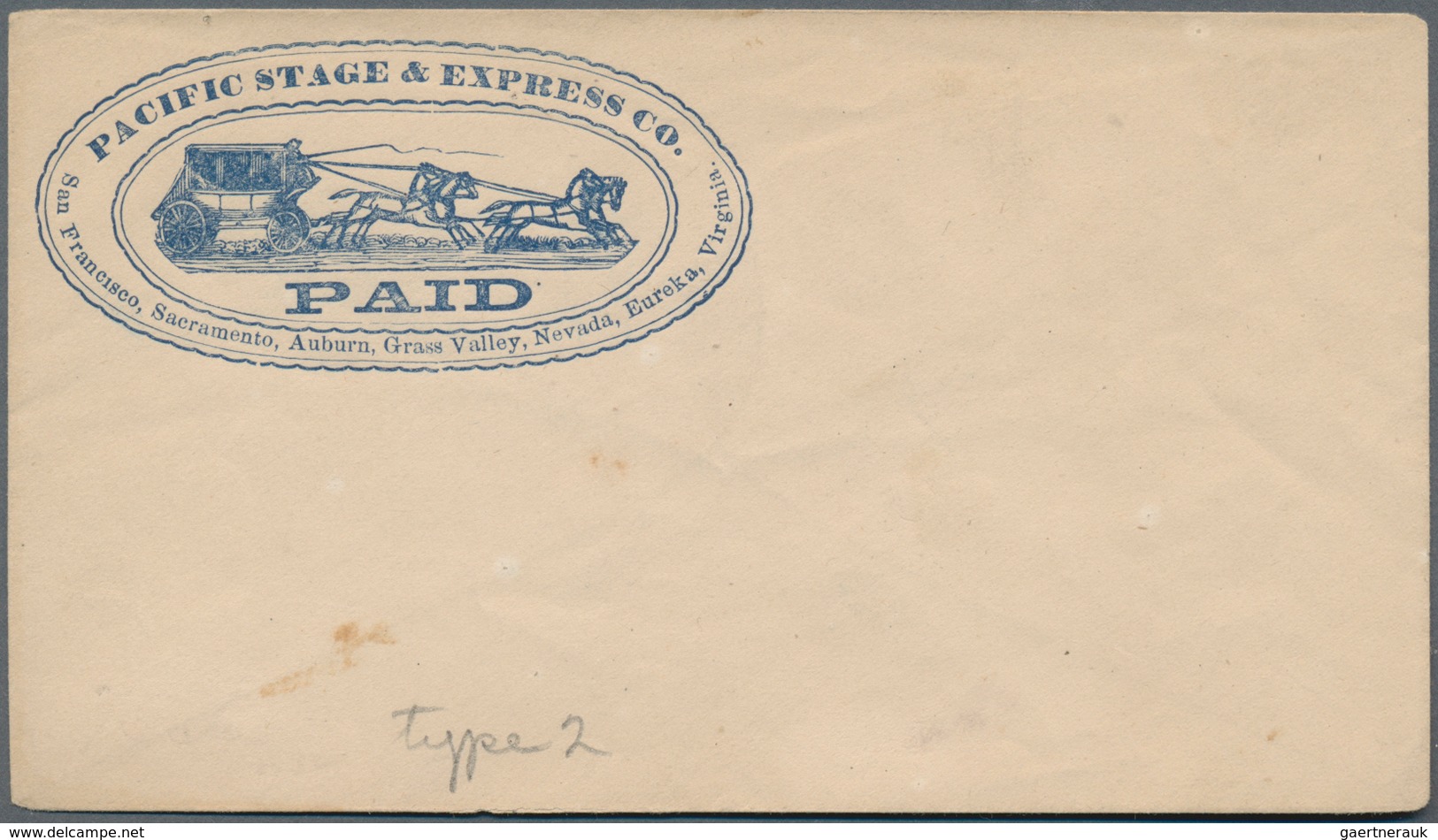 Vereinigte Staaten Von Amerika - Ganzsachen: 1865 (ca.) Unused And Preprinted Postal Stationery Enve - Andere & Zonder Classificatie