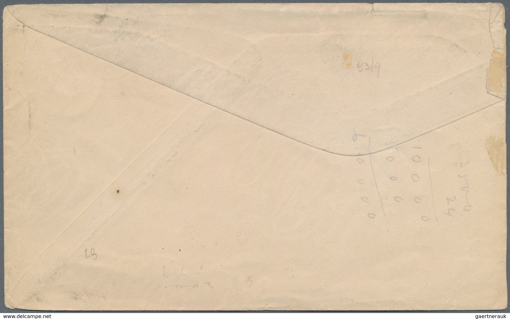 Vereinigte Staaten Von Amerika - Ganzsachen: 1883 4 Cent "WELS FARGO & C's EXPRESS" Envelope Cancell - Other & Unclassified