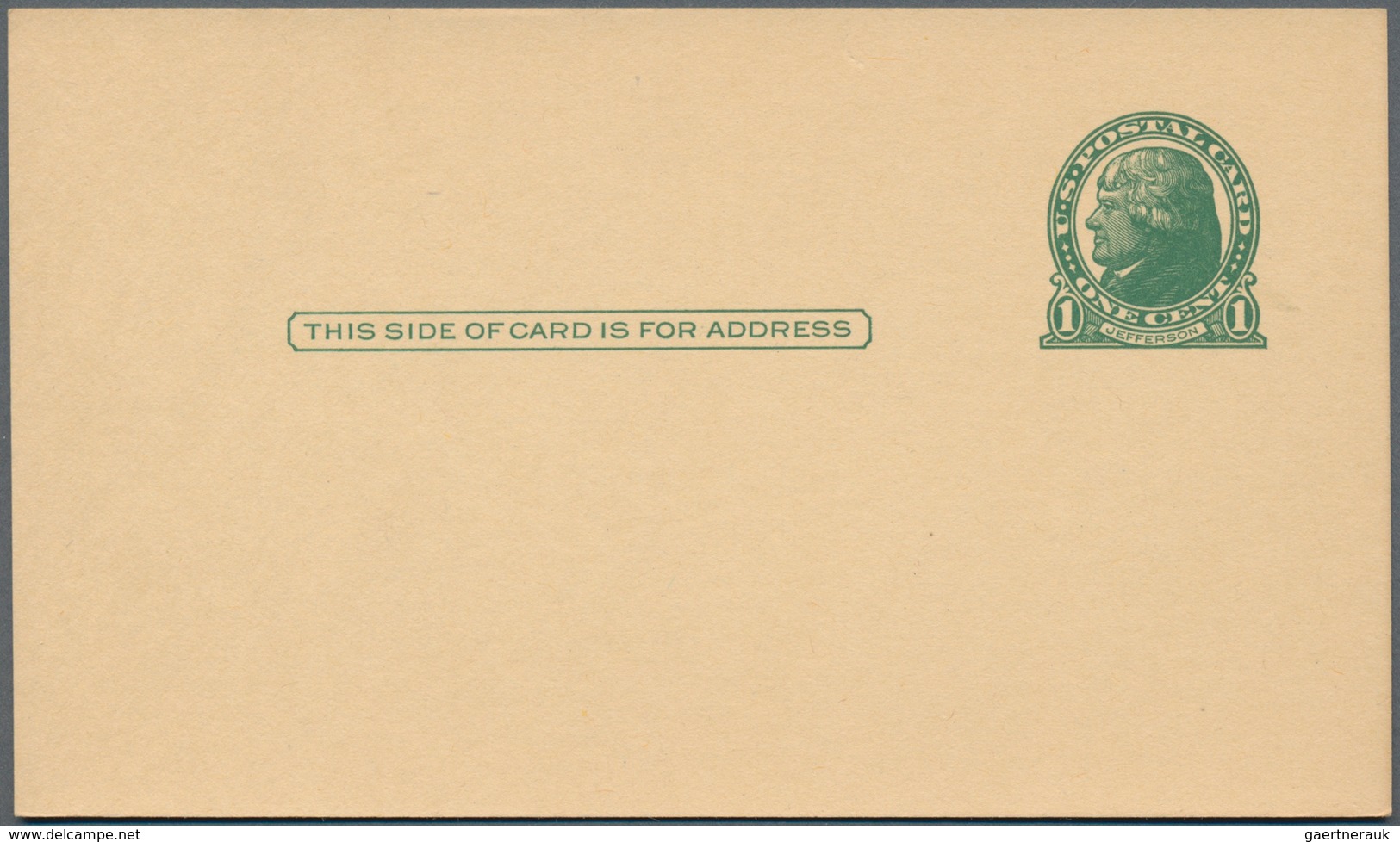 Vereinigte Staaten Von Amerika - Ganzsachen: 1913 Two Unused Postal Stationery Cards, One Psc With T - Andere & Zonder Classificatie