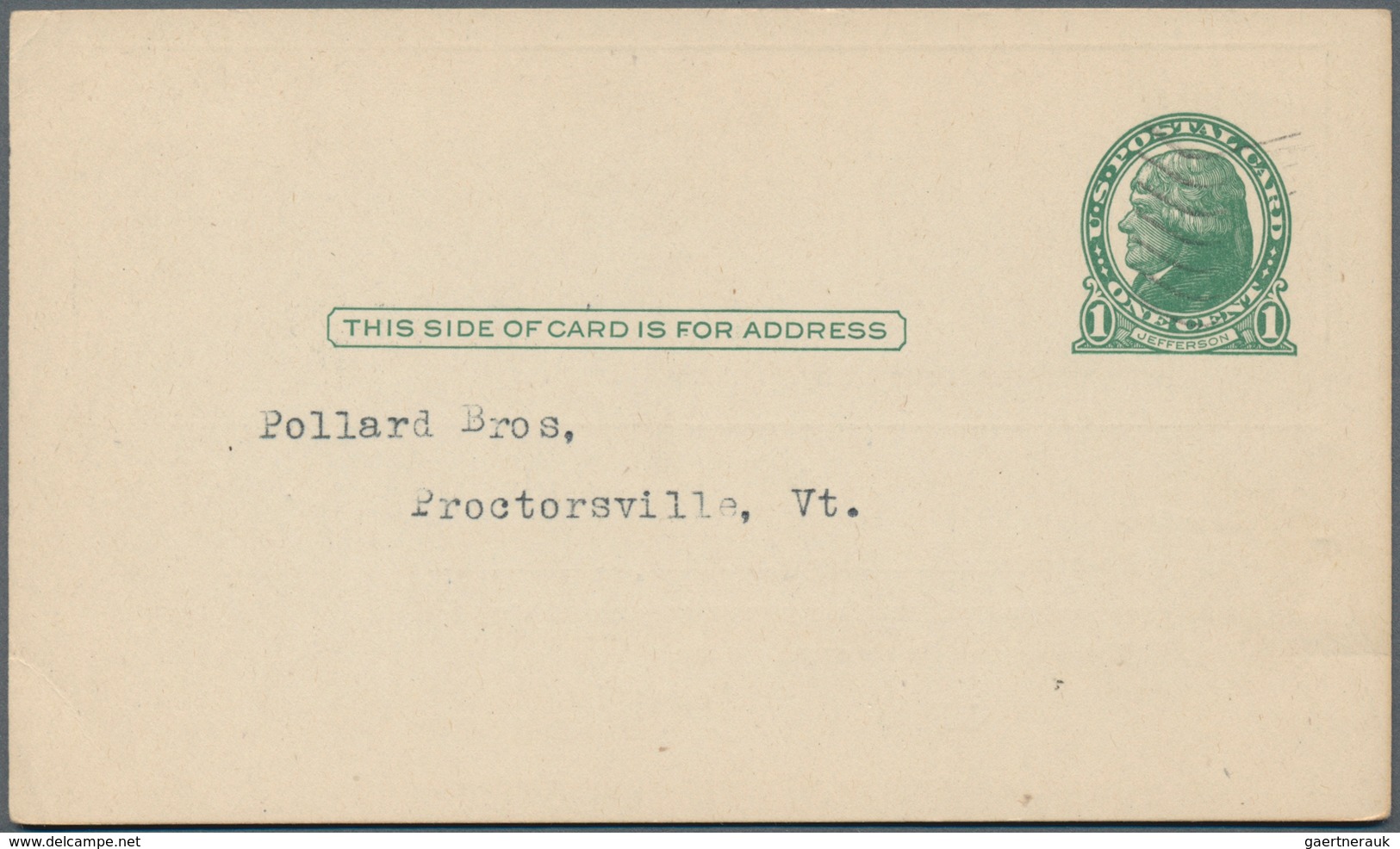 Vereinigte Staaten Von Amerika - Ganzsachen: 1921 Commercially Used Postal Stationery Card With Addi - Otros & Sin Clasificación