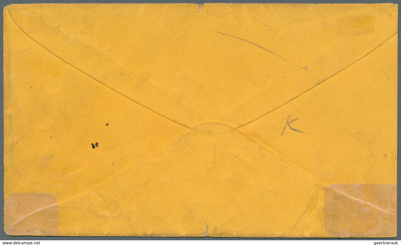 Vereinigte Staaten Von Amerika - Stempel: BEE OF WOOSTER (O.), Two Complete Strikes Of Cancel Tying - Postal History