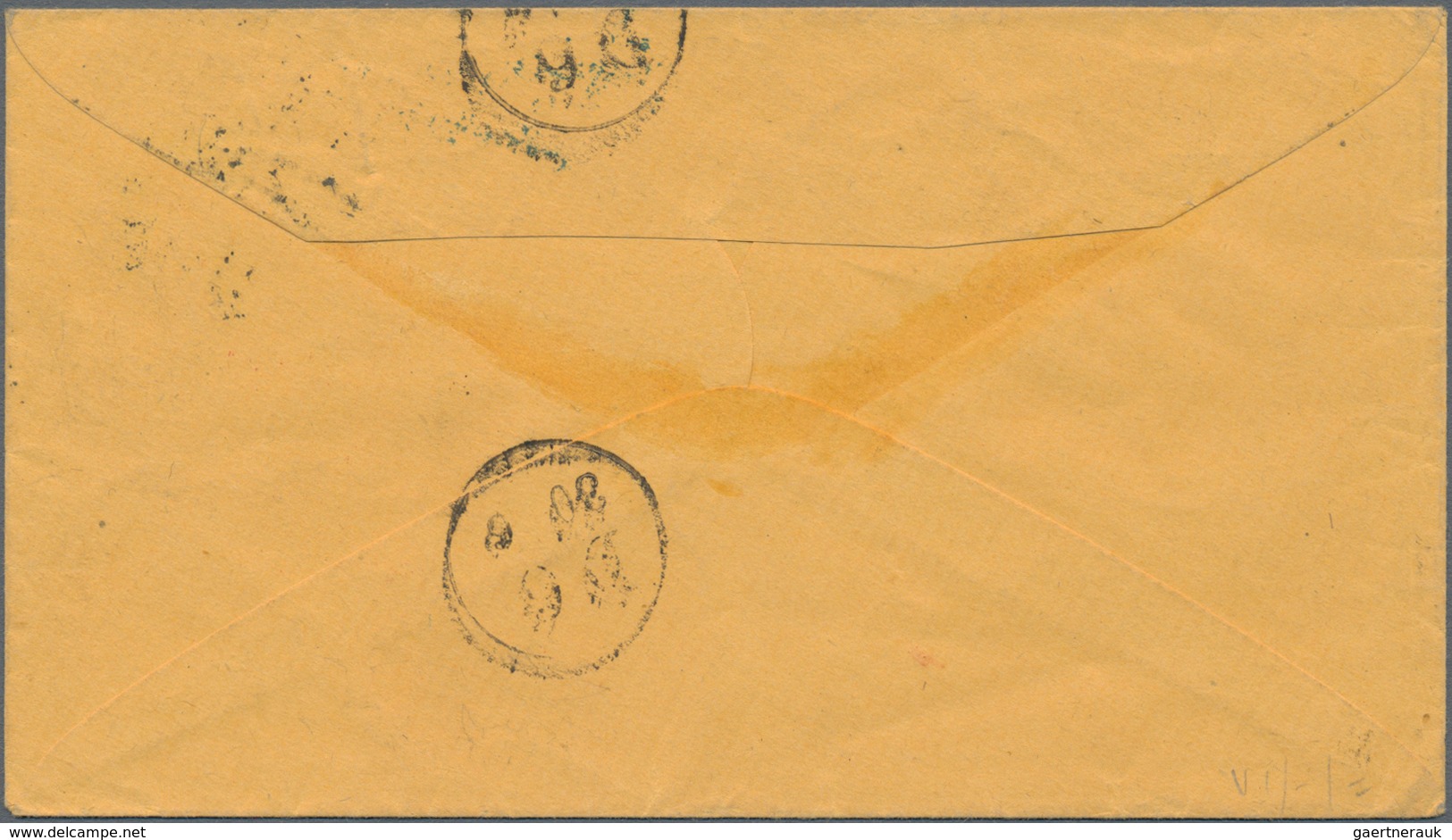 Vereinigte Staaten Von Amerika - Transatlantik-Mail: 1865, Transatlantic Letter Franked With 30 C. O - Andere & Zonder Classificatie