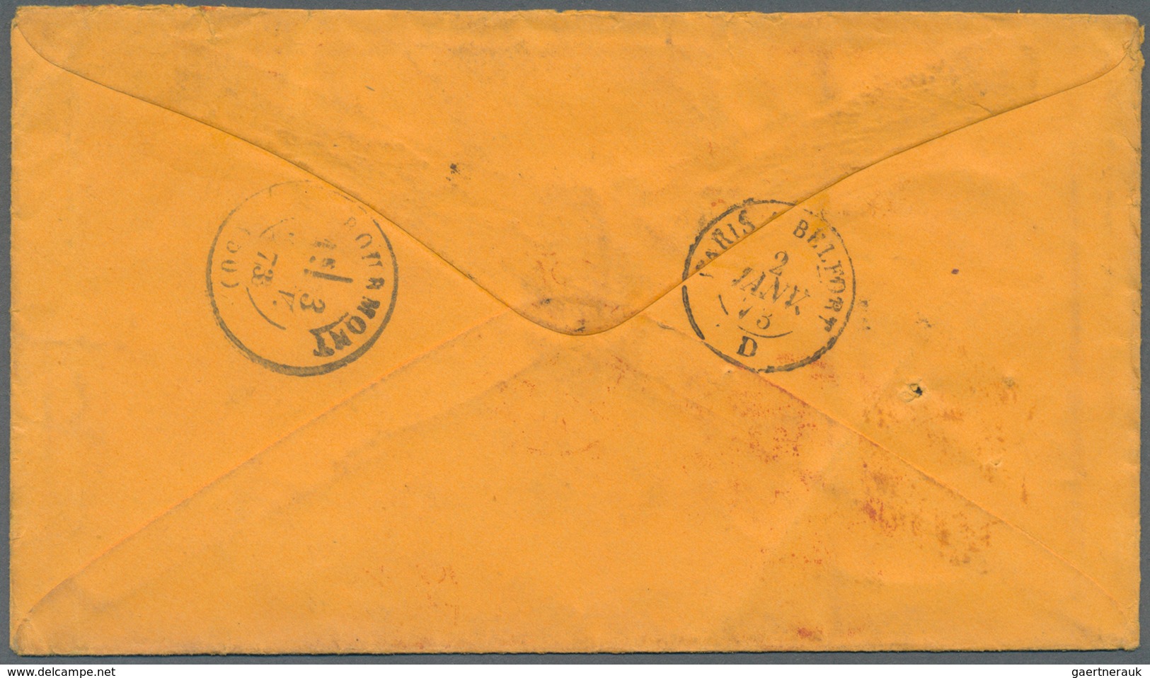 Vereinigte Staaten Von Amerika - Besonderheiten: 1866/1879, Correspondence Of 5 Covers With Differen - Andere & Zonder Classificatie