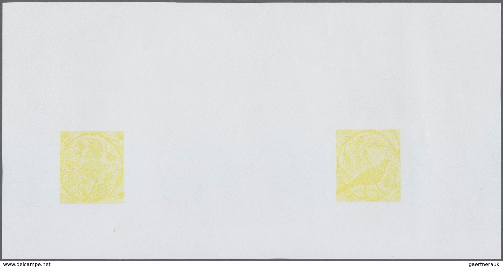 Vereinte Nationen - New York: 1969, collective, progressive proofs (9 phases) for the issue "Art at