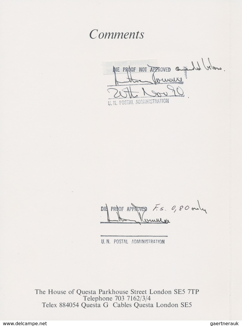 Vereinte Nationen - New York: 1991. Rights Of The Child. Die Proofs For The Issues Of New York (Mi # - Autres & Non Classés