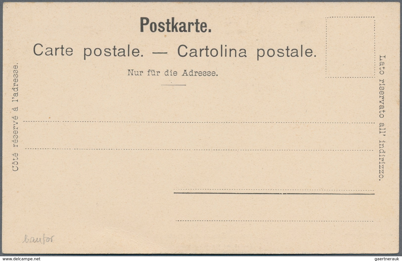 Ballonpost: 1903, SPELTERINI BALLON "STELLA" Bordkarte Vom Aufstieg Zürich, Eigenhändig Mit Grüße Vo - Airships