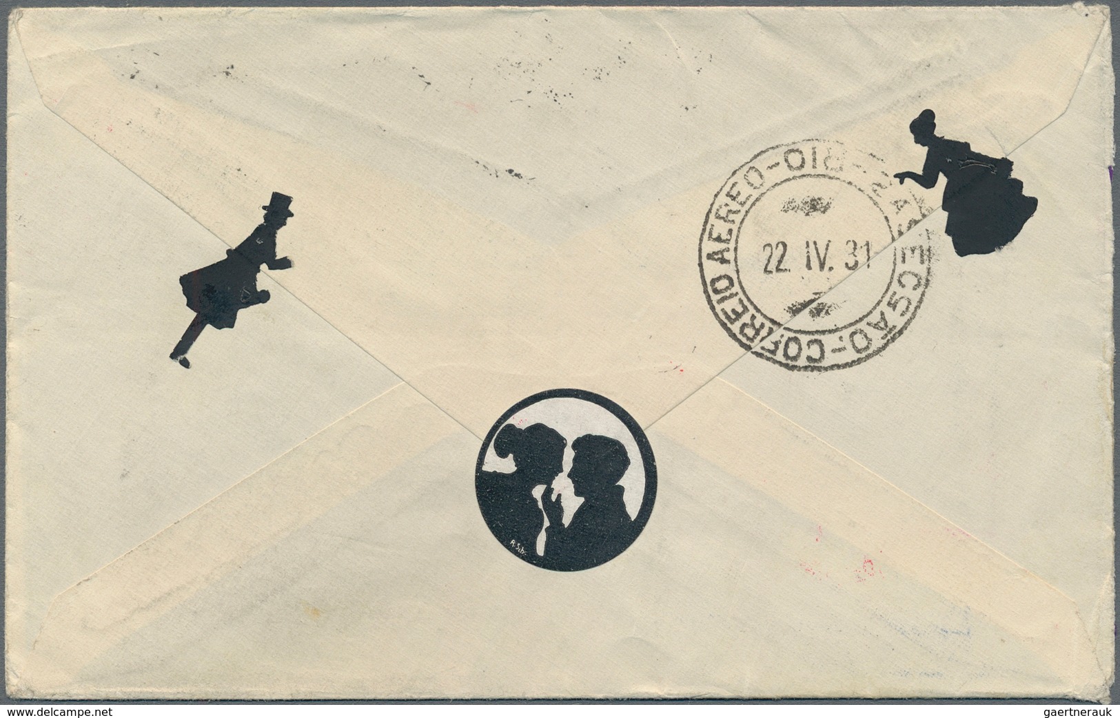 DO-X - Flugpost: 1930/1931, PRIMERO VOL / EUROPA-AMERICA DO SUL / ESTADOS UNIDOS, One Cover And Two - Airmail & Zeppelin