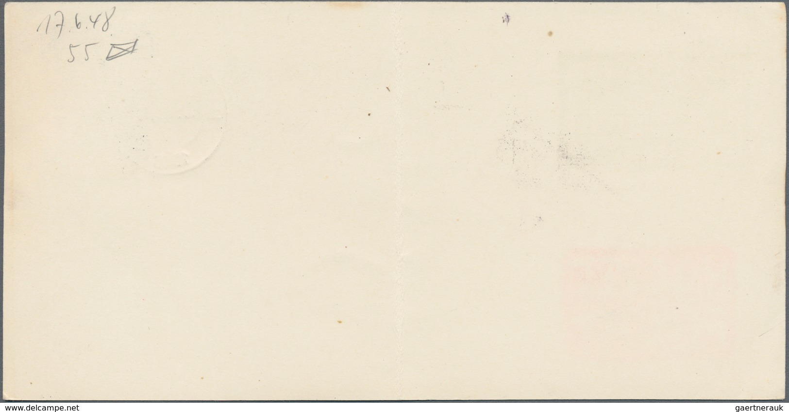 Raketenpost: 1948 (17. June) Netherlands: A Scarce Cover And A More Common Card Flown By Rocket From - Other & Unclassified