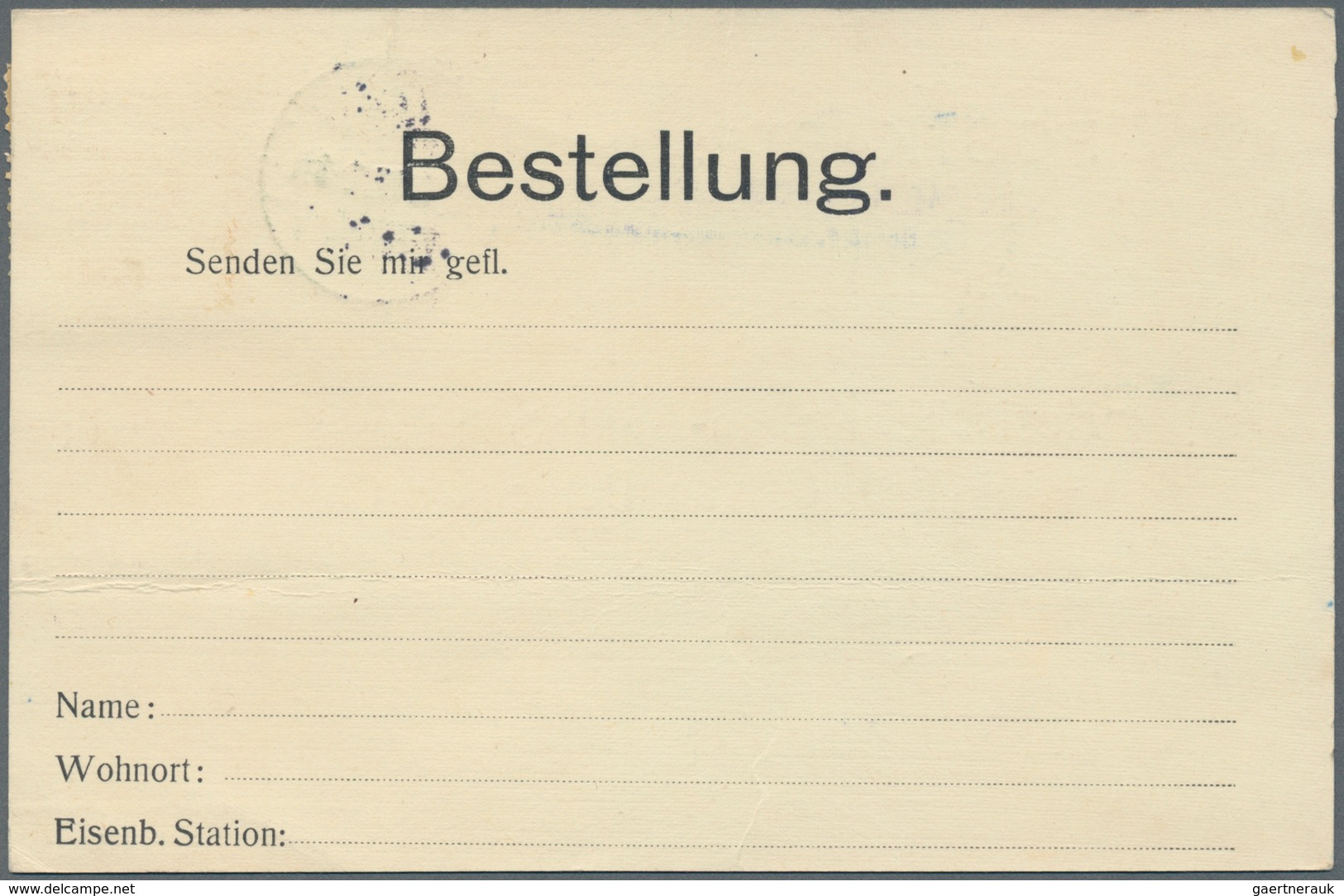 Zeppelinpost Deutschland: 1912. Germany Private Advertising Card From The Grand Duchess Of Hesse's 1 - Airmail & Zeppelin