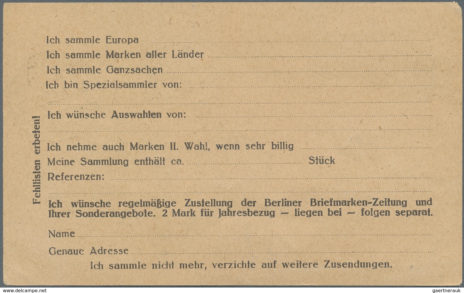 Zeppelinpost Deutschland: 1929, Orientfahrt, Als Formular Verwendete Ganzsachenkarte Dt.Bes. Belgien - Correo Aéreo & Zeppelin