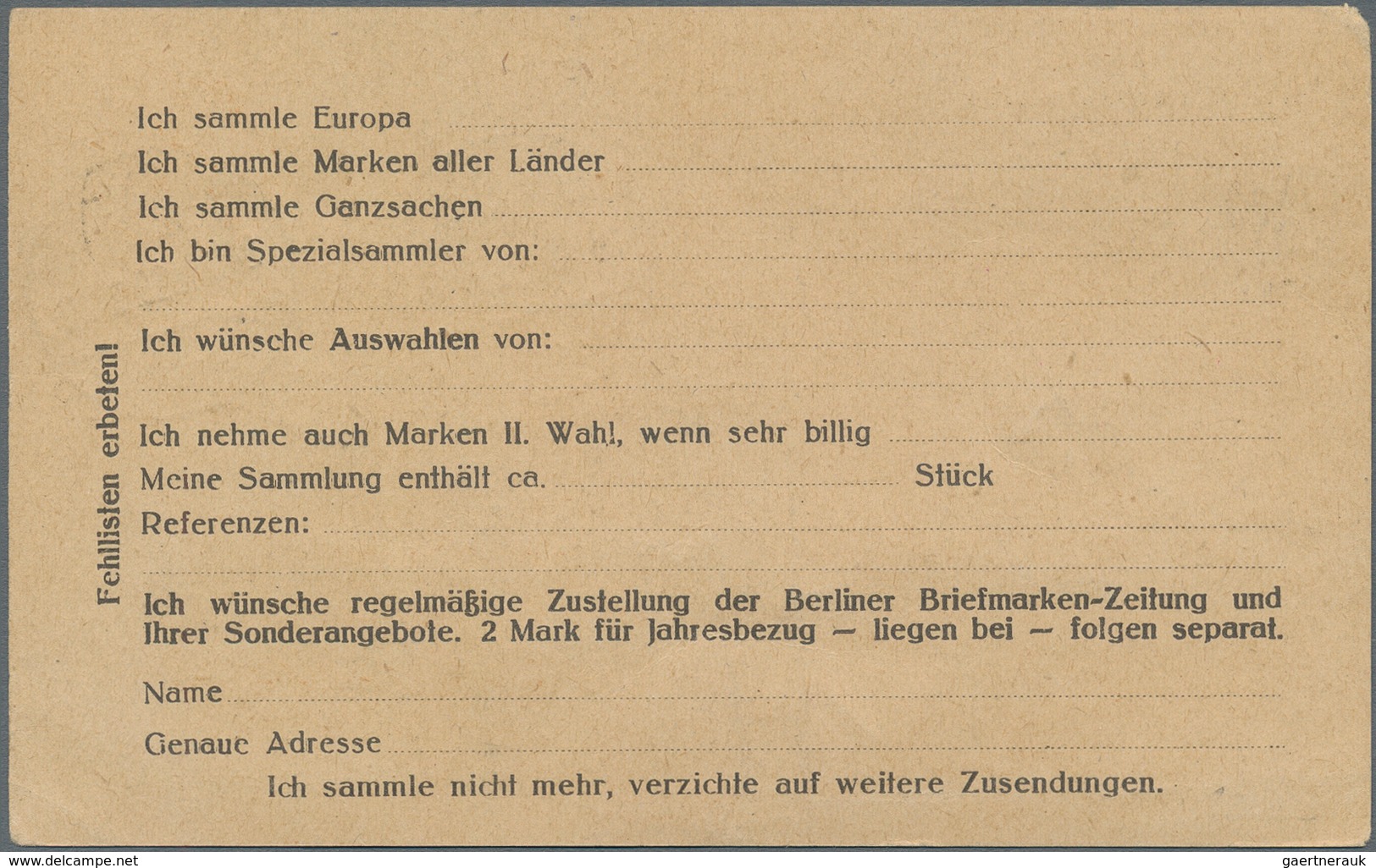 Zeppelinpost Deutschland: 1929, Orientfahrt, Als Formular Verwendete Ganzsachenkarte Dt.Bes. Belgien - Luchtpost & Zeppelin