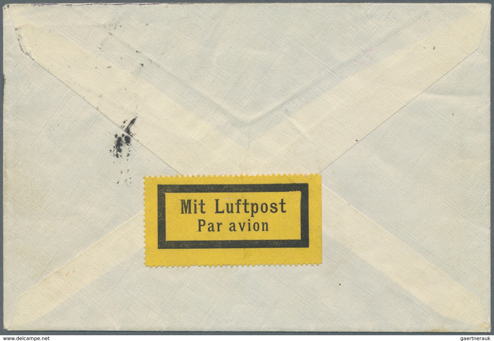 Zeppelinpost Deutschland: 1929. German Cover Flown On The Graf Zeppelin LZ127 Airship's 1929 Deutsch - Luchtpost & Zeppelin