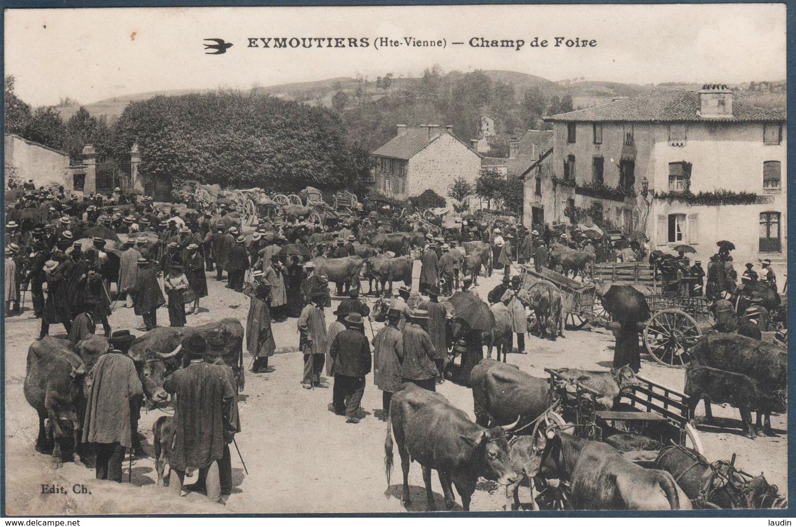 Eymoutiers , Champ De Foire , Animée - Eymoutiers