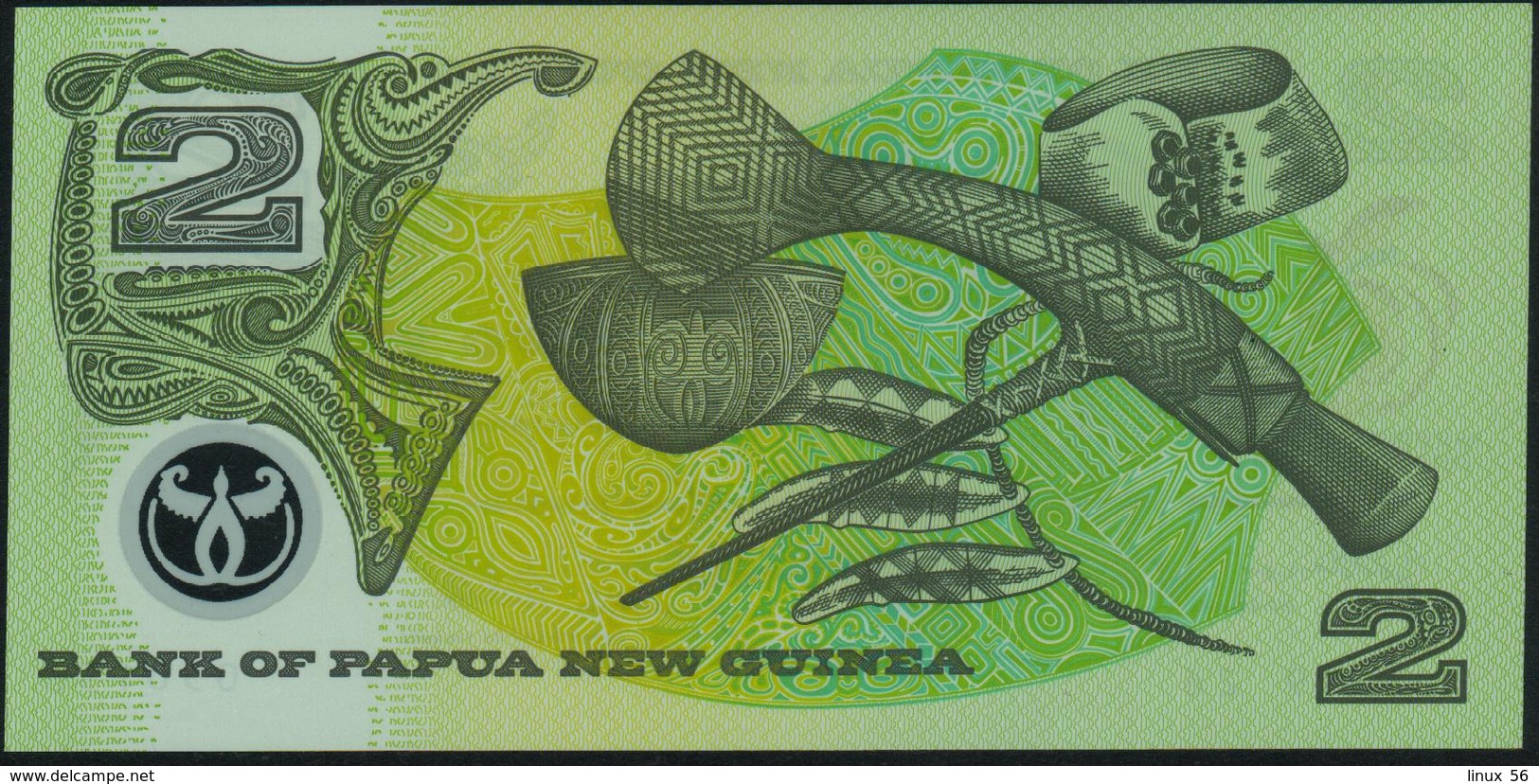 PAPUA NEW GUINEA - 2 Kina 1991 {Polymer} UNC P.12 - Papua New Guinea