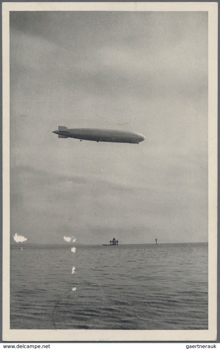 Zeppelinpost Europa: 1939. Zeppelin PPC Flown On The Graf Zeppelin LZ127 Airship's 1929 Schweizfahrt - Andere-Europa