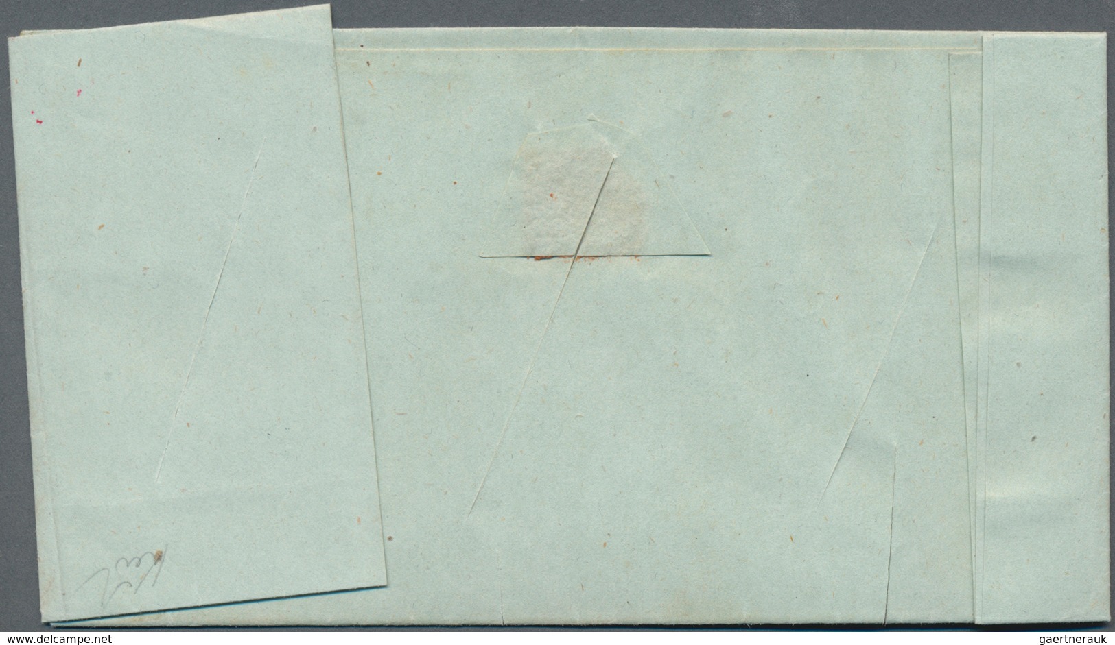 Disinfection Mail: 1855, 20 Jul, Lettersheet With Full Message To Reggio, Disinfection Cuttings And - Other & Unclassified