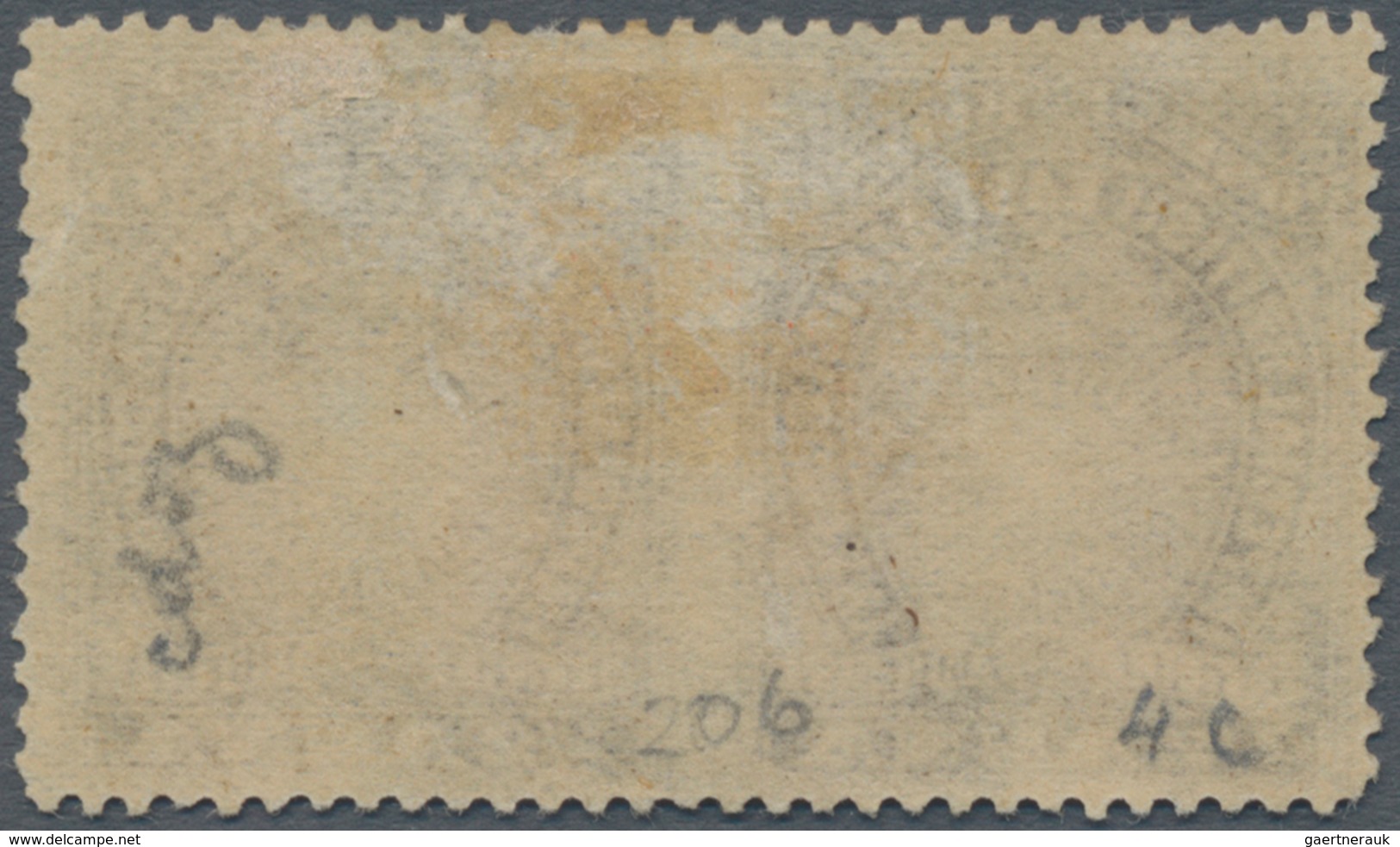 Britisch-Ostafrika Und Uganda: 1890-95 1a. Brown Horizontal Pair, Variety IMPERFORATED BETWEEN, Moun - Protectorados De África Oriental Y Uganda