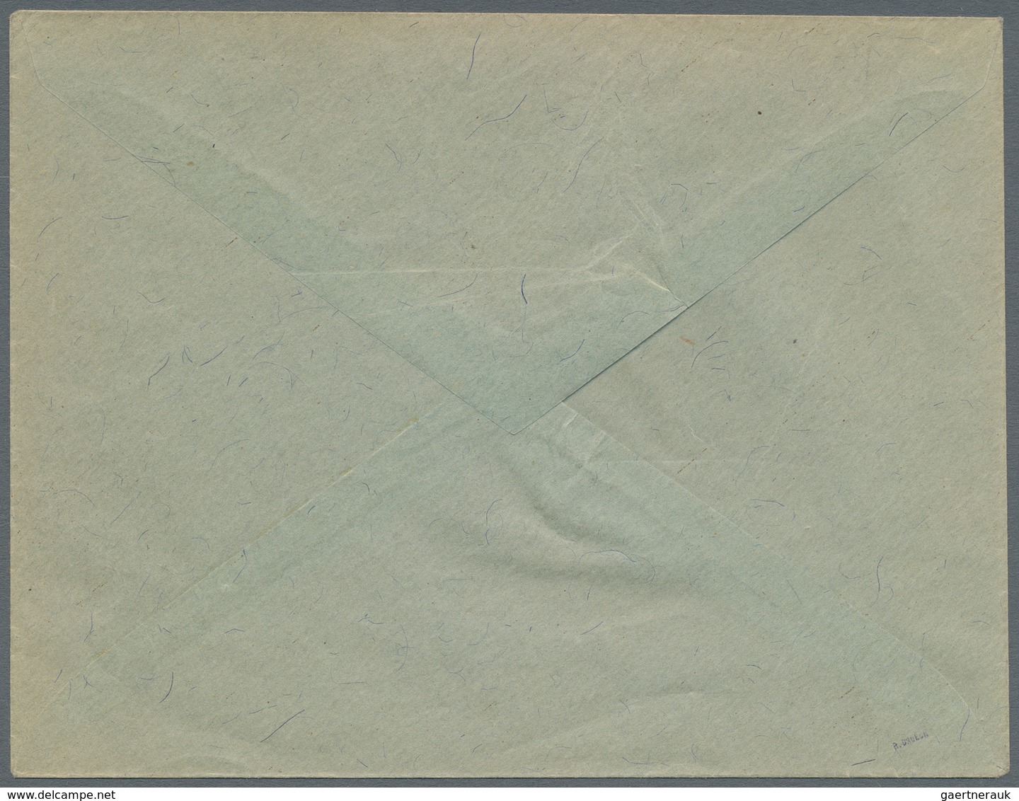 Albanien: 1913. Provisional Definitive. 1 Pia Black, HANDSTAMPED On Envelope, Without The Value Or C - Albanië