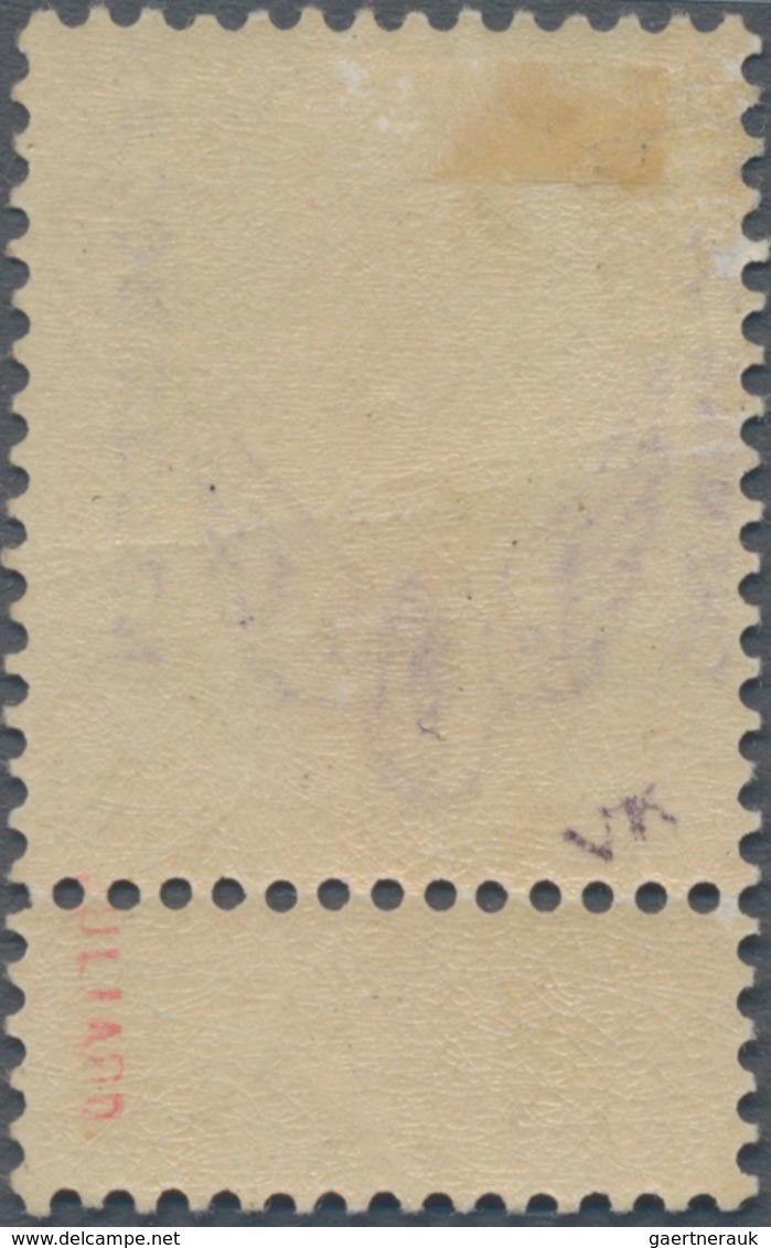 Belgien - Eisenbahnpaketmarken: 1915, Winged Wheel Overprints, Essay Of Surcharge On Empty Field Wit - Reisgoedzegels [BA]