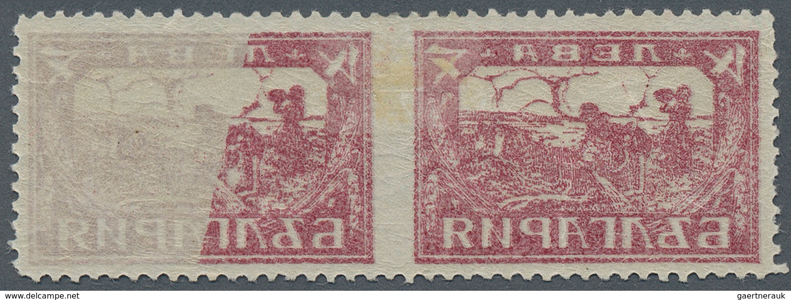 Bulgarien: 1925. Definitives (Harvesters). 4 L Brown-lake And Greenish-yellow, Perf 11 1/2 (comb). F - Covers & Documents