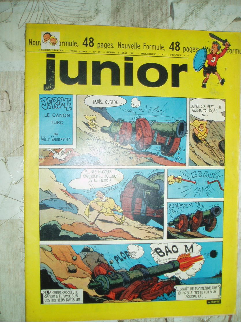 JUNIOR NO 19 -05/1969--RC DIVERS-PUB MATCHBOX-POLITOYS -VOIR - Other Magazines