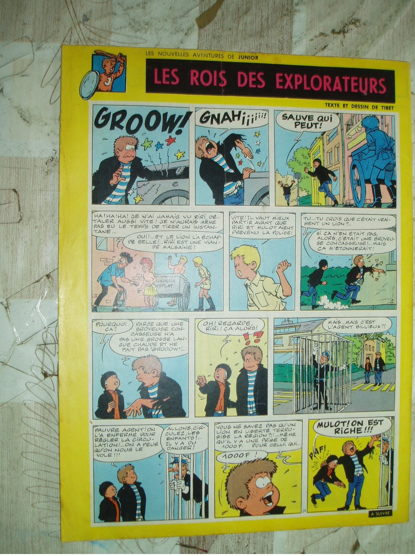 JUNIOR NO 19 -05/1969--RC DIVERS-PUB MATCHBOX-POLITOYS -VOIR - Autre Magazines