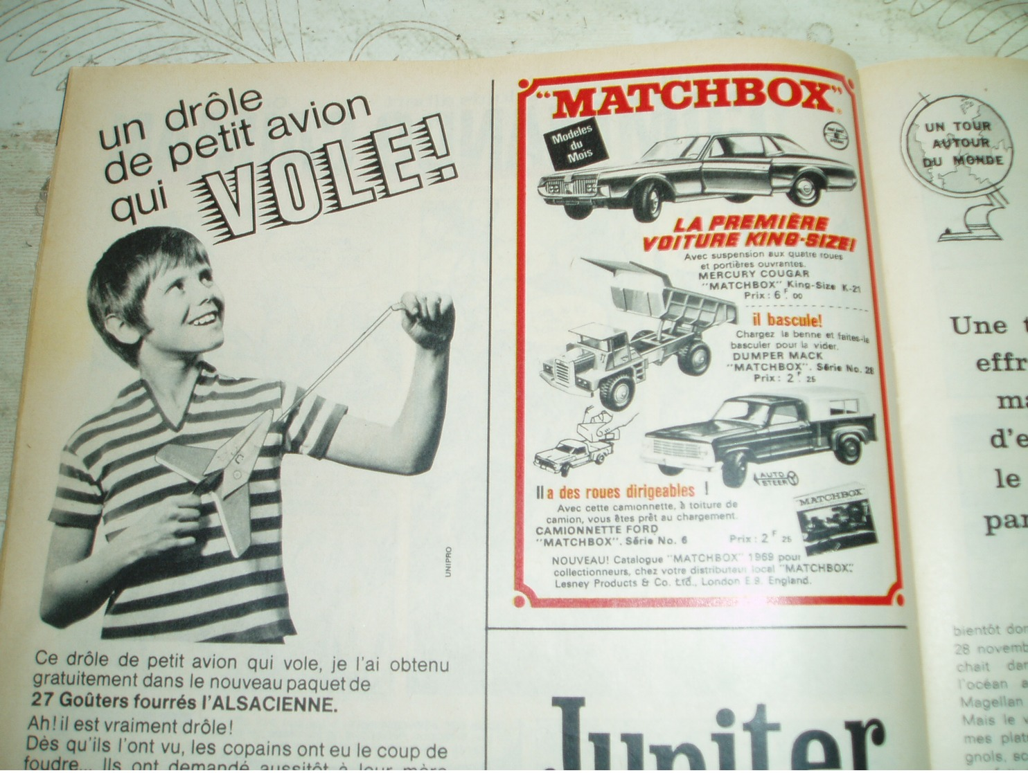 JUNIOR NO 19 -05/1969--RC DIVERS-PUB MATCHBOX-POLITOYS -VOIR - Autre Magazines