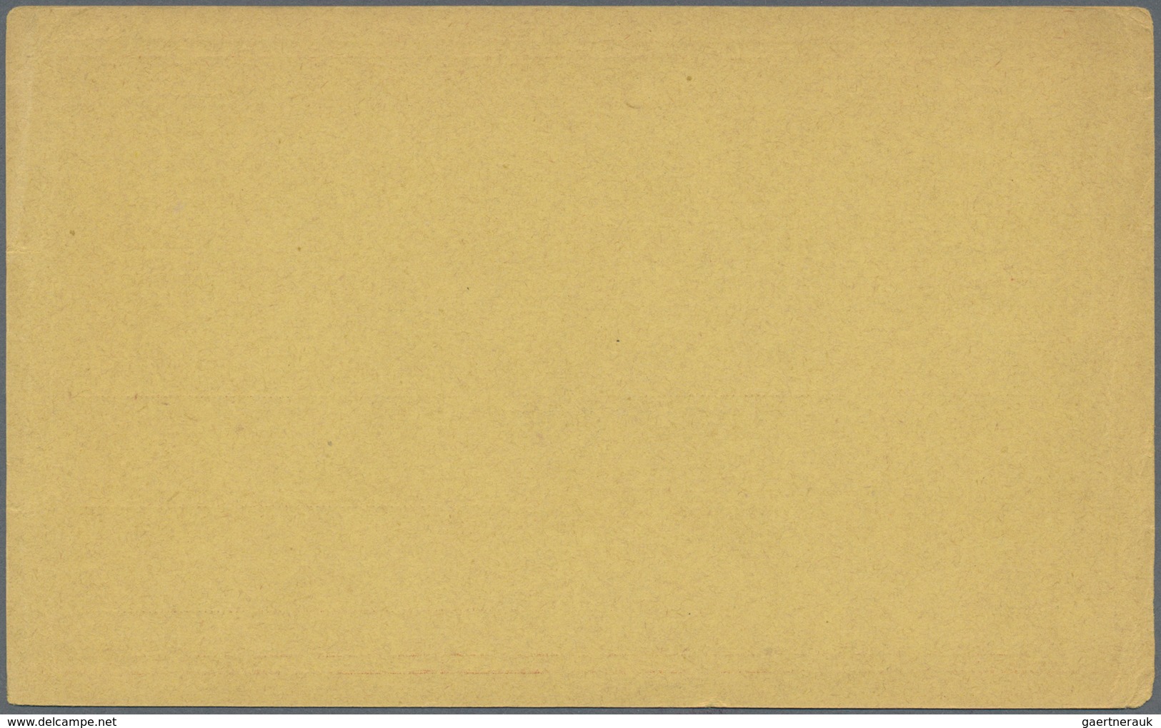 Dänemark - Ganzsachen: 1887 Two Unused Postal Stationery Cards 3 öre Oliv-grey On Yellow Paper And 5 - Postal Stationery