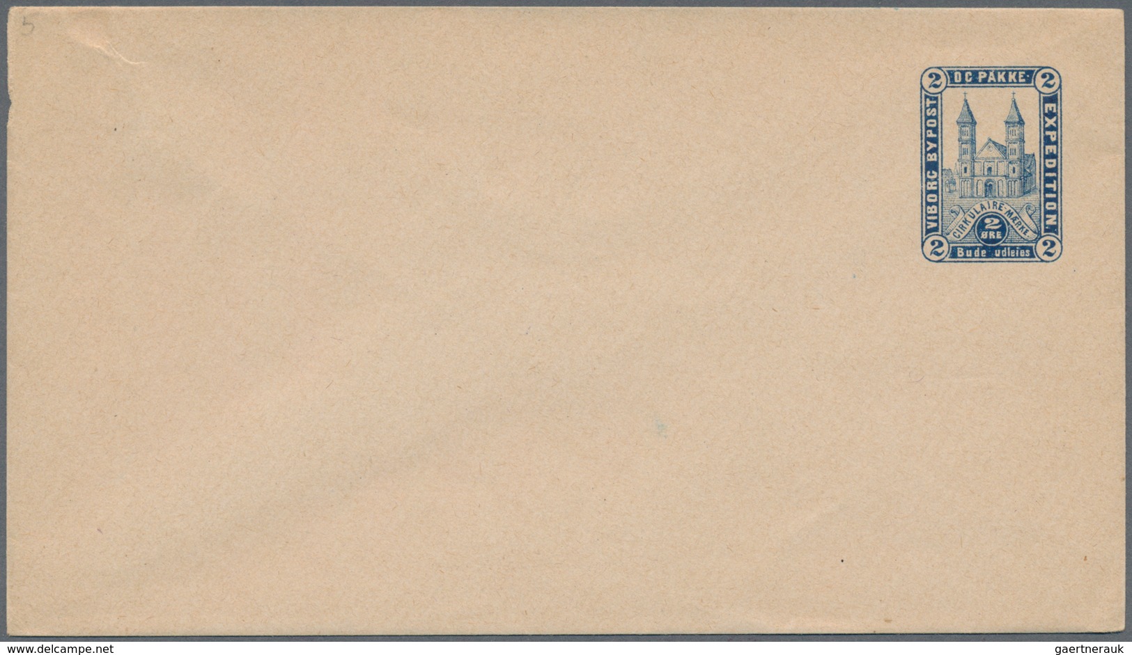 Dänemark - Ganzsachen: 1887/1900 5 different unused postal stationery envelopes of private townpost