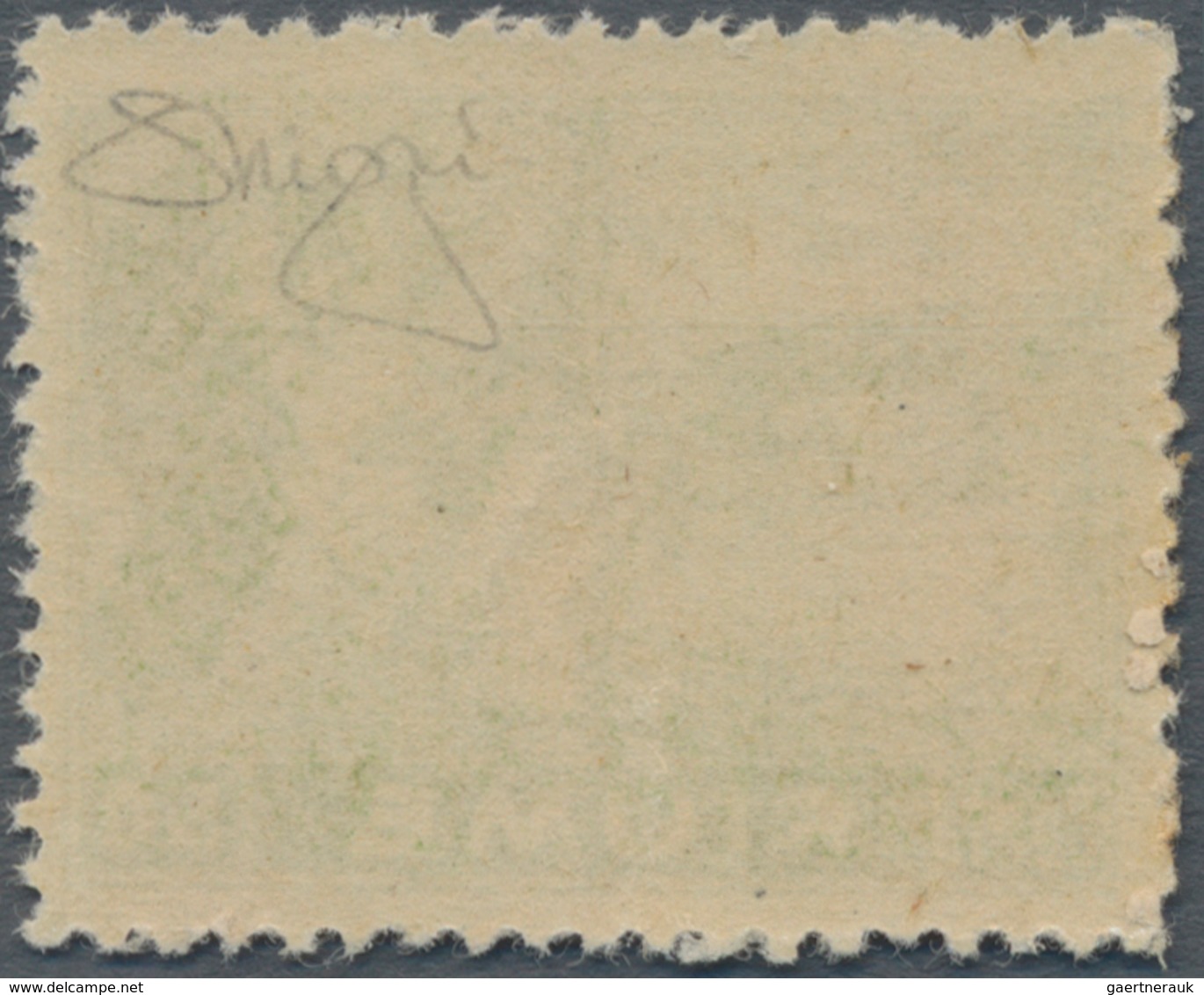 Fiume: 1919, Definitives, 50c. Green On "C" Paper In Perforation 12½:13, Mint Never Hinged. Signed A - Fiume