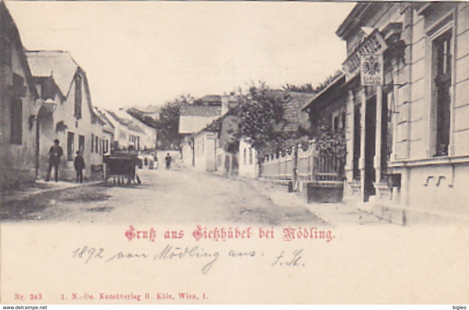 Gruss Aus  Giesshübel Bei Mödling     (A-76-170708/1) - Other & Unclassified