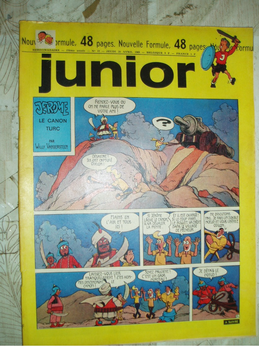 JUNIOR NO 17 -04/1969--RC DIVERS-PUB DINKY TOYS -VOIR - Other Magazines