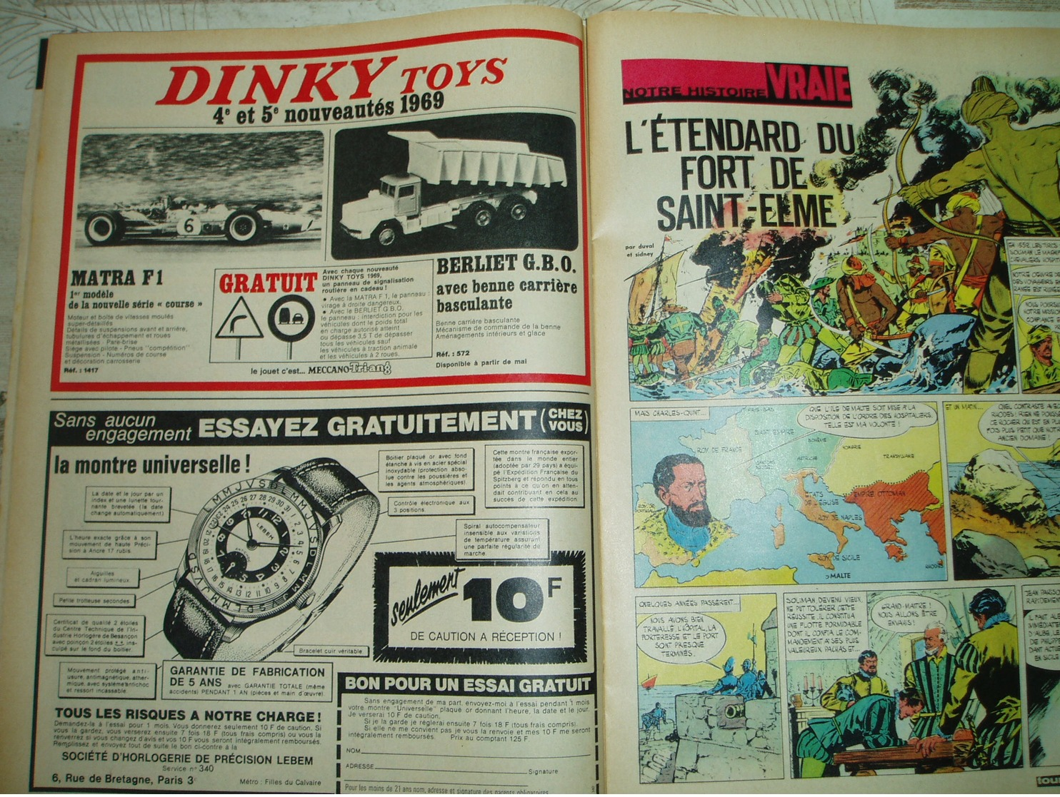 JUNIOR NO 17 -04/1969--RC DIVERS-PUB DINKY TOYS -VOIR - Other Magazines