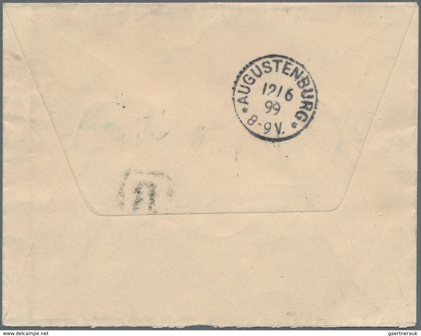 Französische Post In China: 1899, CHINE Overprints, 5c.-50c., Attractive Franking (20c. Twice, 15c. - Other & Unclassified