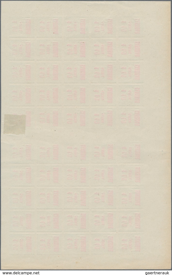 Französische Post In Zanzibar - Portomarken: 1897, 1½a. On 15c. Bright Green, Imperforate Essay, Gut - Other & Unclassified