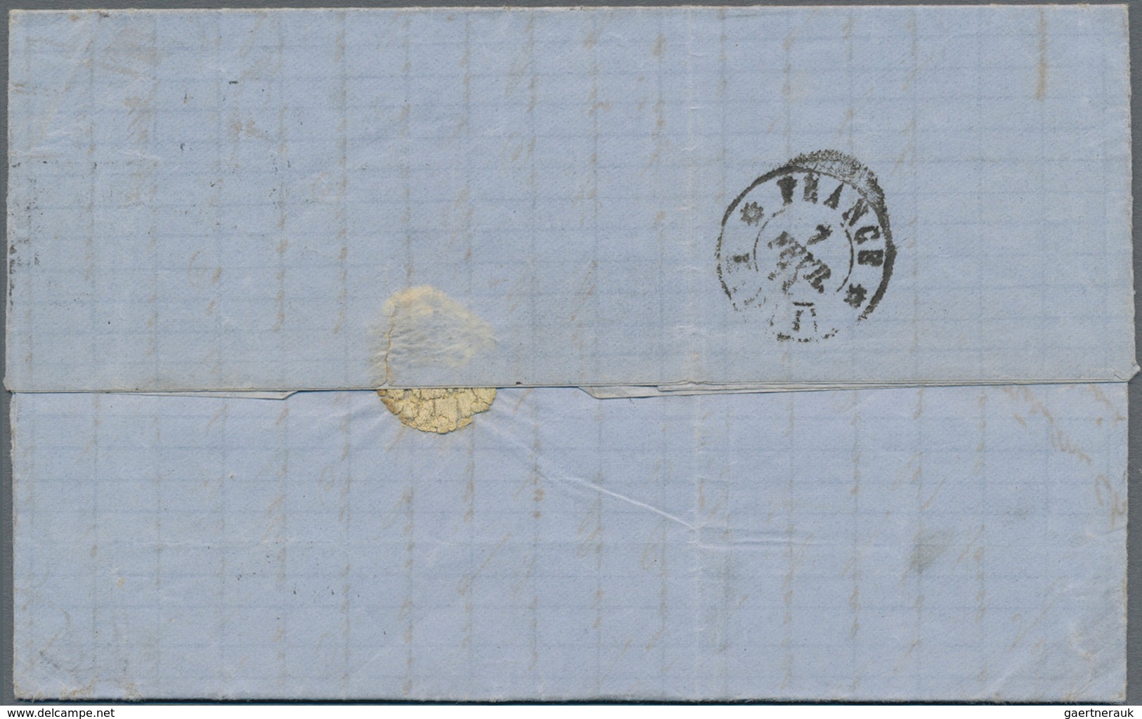 Frankreich - Ballonpost: 1871, BALLON MONTÉ: PARIS INCOMING MAIL FROM BELGIUM A FEW DAYS AFTER THE E - 1960-.... Covers & Documents