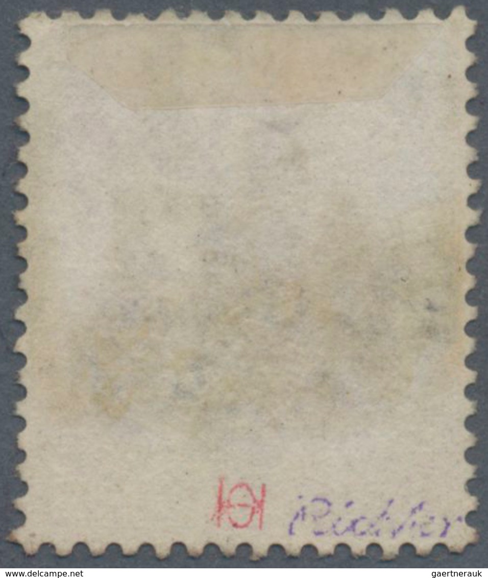 Großbritannien: 1880, 2s. Brown, Commercially Used Copy With Smudgy Postmark, Corner Crease At Upper - Andere & Zonder Classificatie