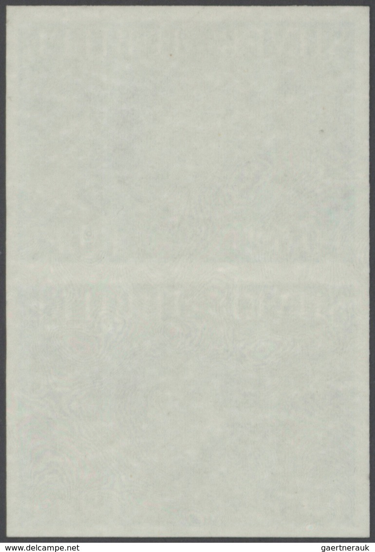 Großbritannien: 1977, 8 1/2 P. Silver Jubilee, Imperforated Vertical Pair, Unmounted Mint. SG 1.100, - Other & Unclassified