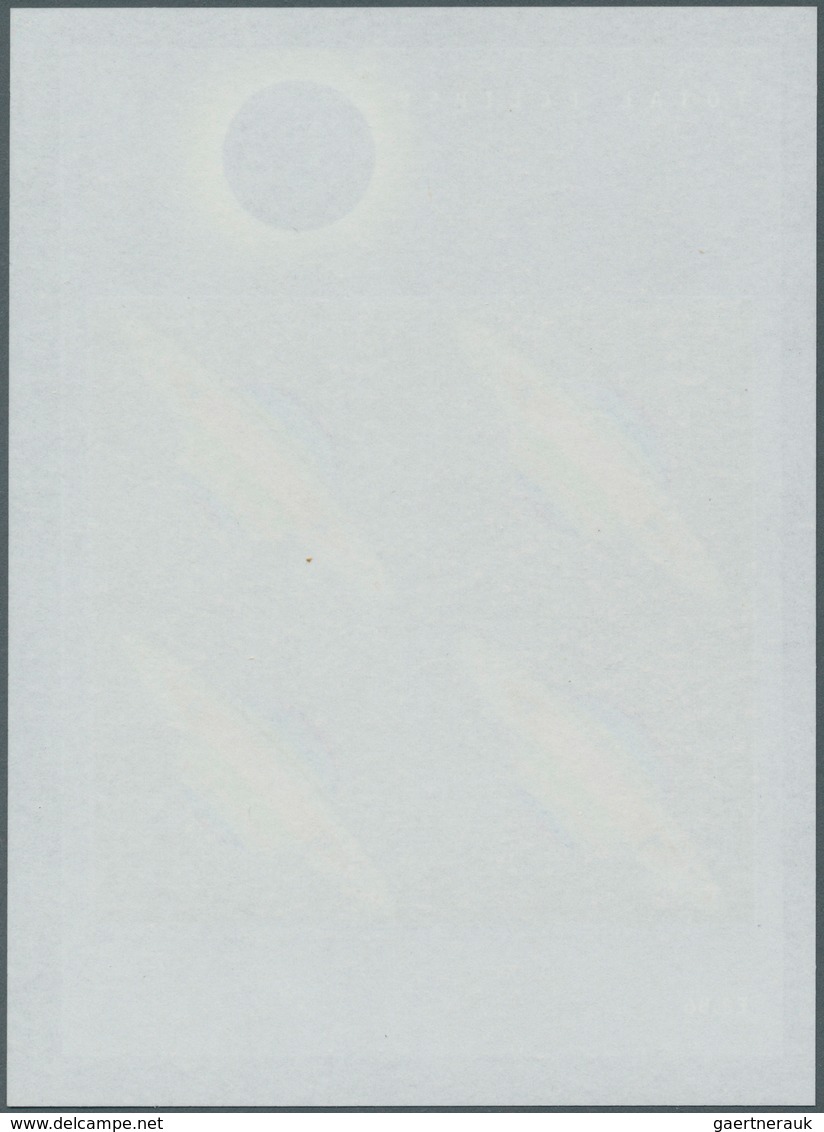 Großbritannien: 1999, 64 P. Saturn, Miniature Sheet With 4 Values, IMPERFORATED, Unmounted Mint. Rar - Andere & Zonder Classificatie