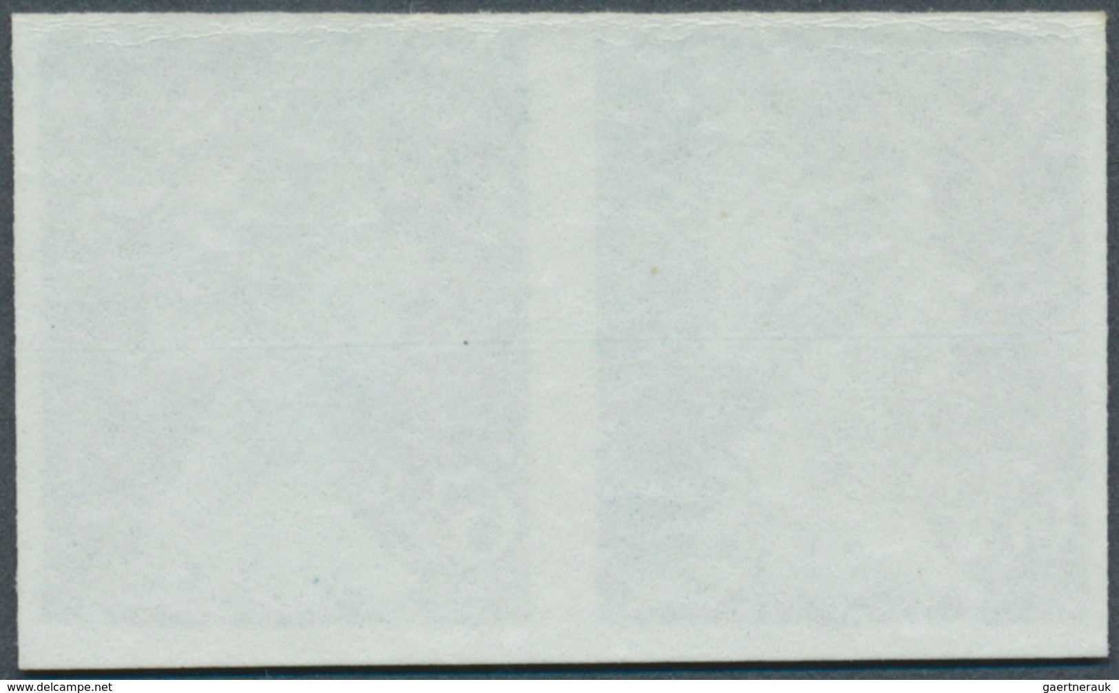 Großbritannien - Machin: 1975, 6½ P. Greenish Blue, Imperforated Horiz. Pair, Unmounted Mint. - Machins