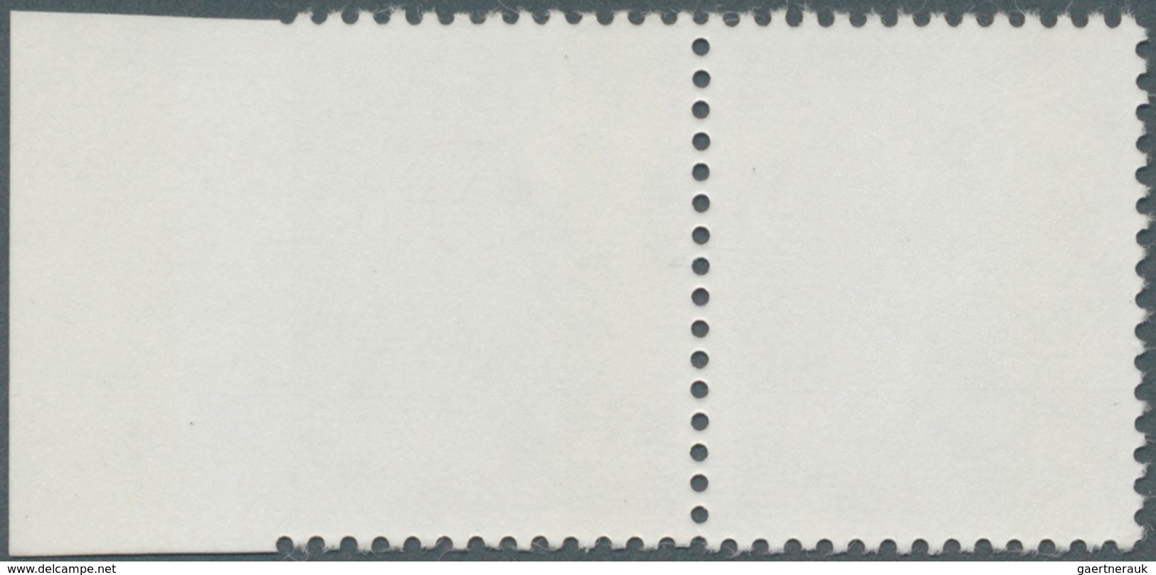 Großbritannien - Regionalmarken: Schottland: 1981, 11 1/2 P. Drab, Horizontal Pair With Right Margin - Scotland