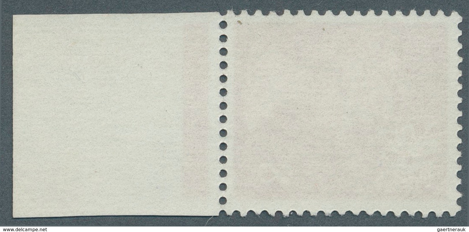 Großbritannien - Regionalmarken: Wales: 1974, 8 P. Rosine With Lower Margin, Showing Variety "phosph - Wales