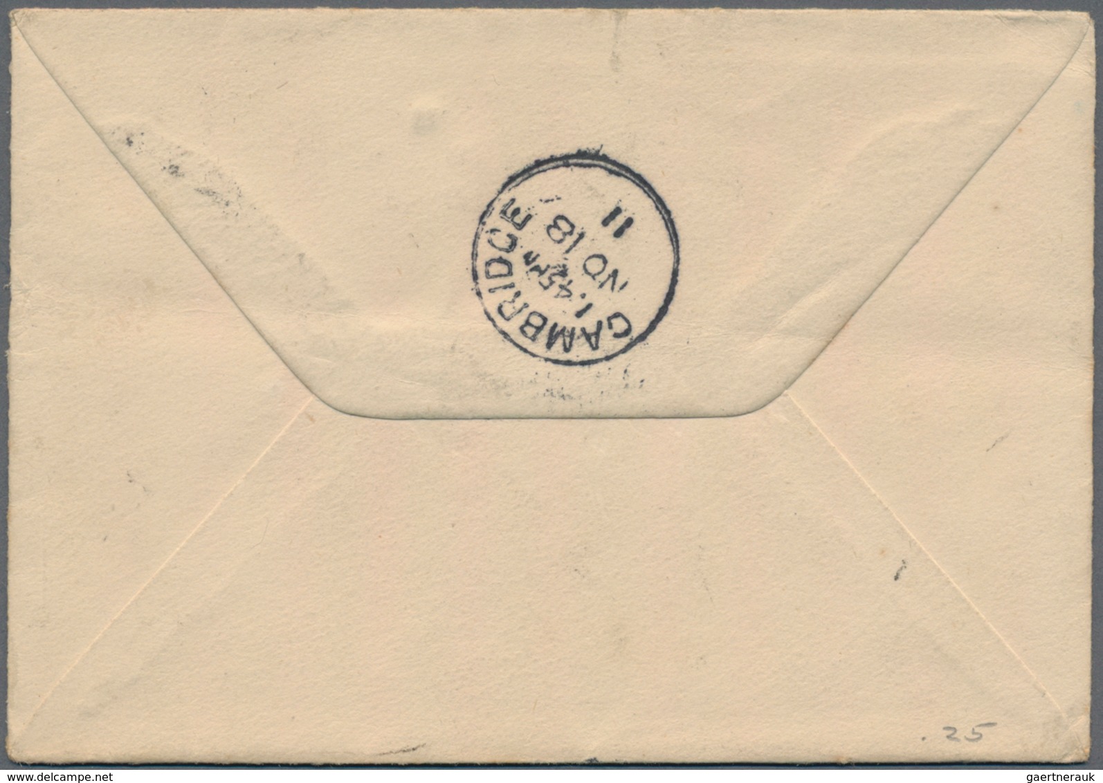 Großbritannien - Ganzsachen: 1899/1957 Three Covers Franked With Cutouts From Different Stationeries - Other & Unclassified