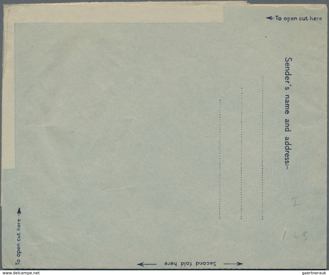 Großbritannien - Ganzsachen: 1943 Two Unused Aerograms, Both With "small" Stamp (23,5 Mm), Different - Andere & Zonder Classificatie