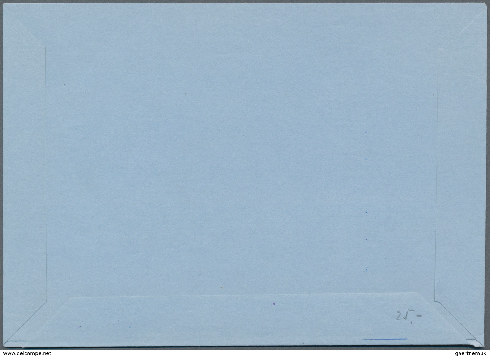 Großbritannien - Ganzsachen: 1968, Aerogram 9d Missing Light-blue Color, Therefore Imprinted Stamp W - Andere & Zonder Classificatie