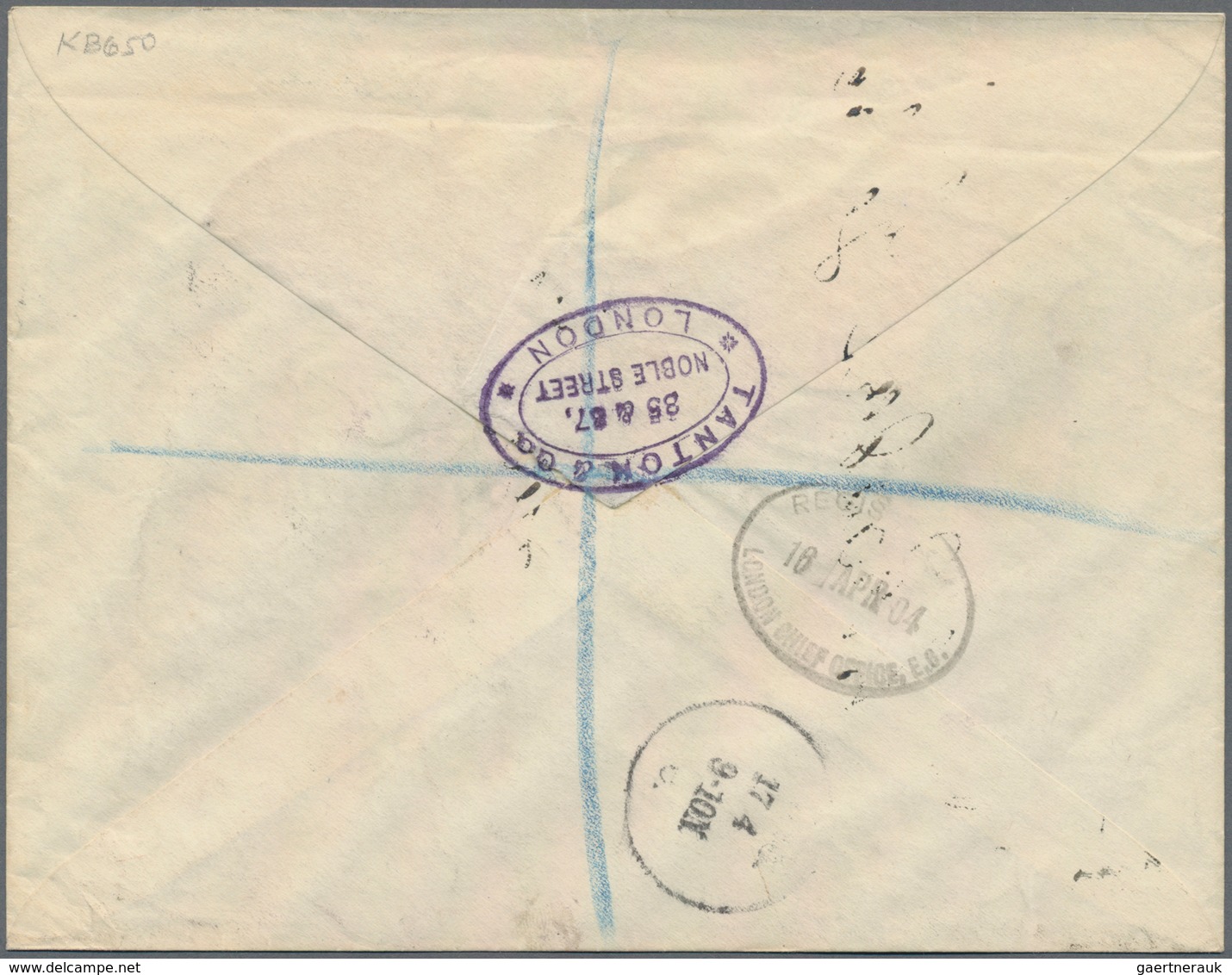 Großbritannien - Privatganzsachen: 1904 Commercially Used Private Postal Stationery Envelopes 2x One - Other & Unclassified