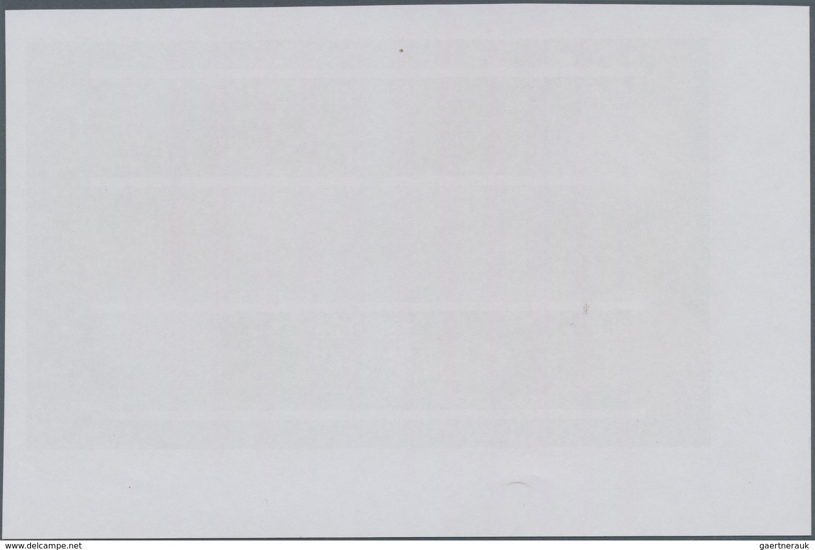 Irland: 2007, Planet Souvenir Sheet, Imperforate Proof, Mint Never Hinged. - Cartas & Documentos