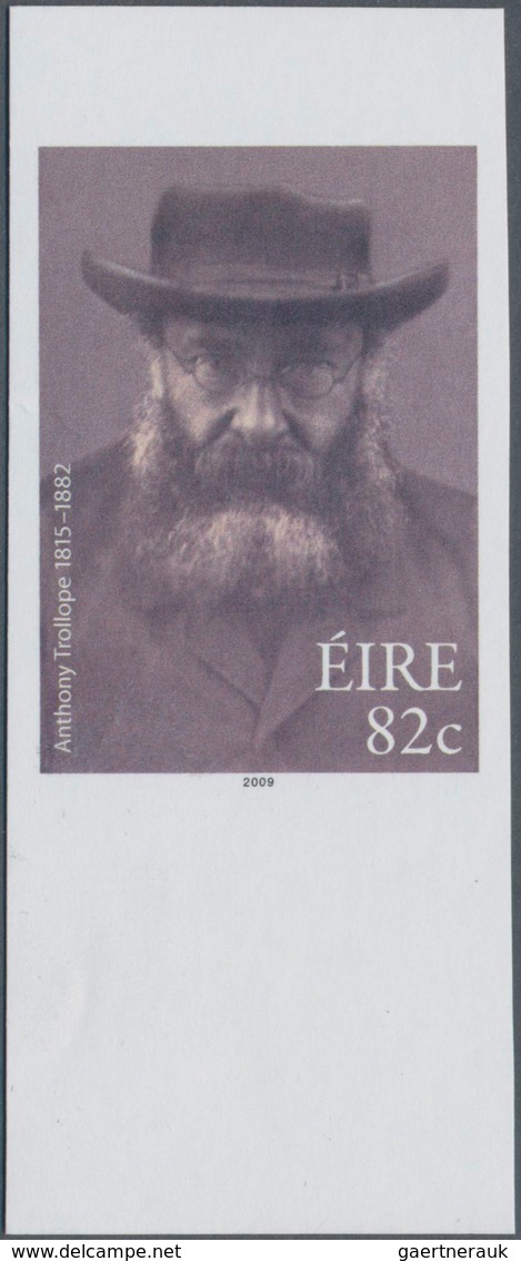 Irland: 2009, 82c. Trollope IMPERFORATE Proof, Mint Never Hinged. - Brieven En Documenten