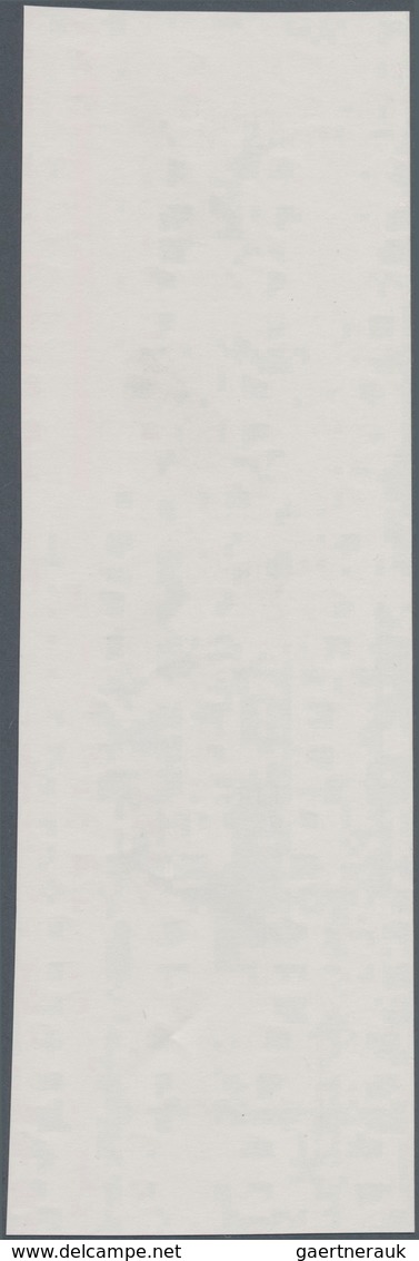 Irland: 2010, Birds Of Prey, IMPERFORATE Proof Se-tenant Strip Of Four On Watermarked Paper, Mint Ne - Brieven En Documenten