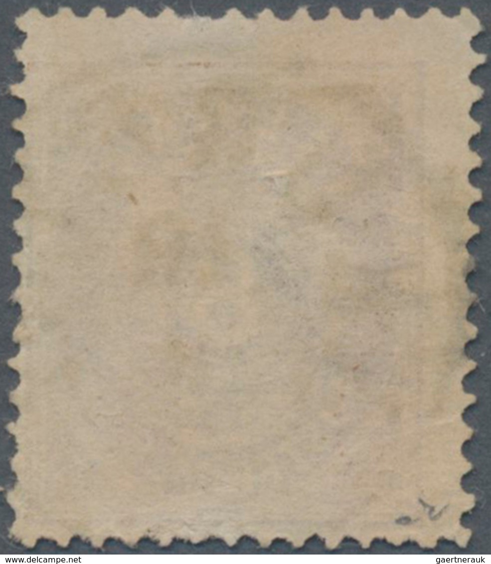 Island: 1873, 8sk. Brown Perf. 14x13½ Postally Used With Antiqua Cds. 'AKUREYRI 19.9.', One Short Pe - Other & Unclassified